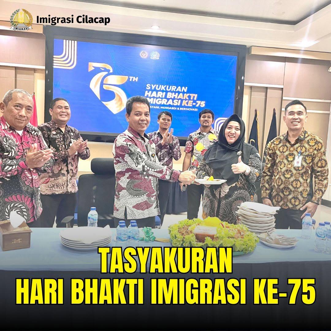 Tasyakuran Hari Bhakti Imigrasi ke-75
